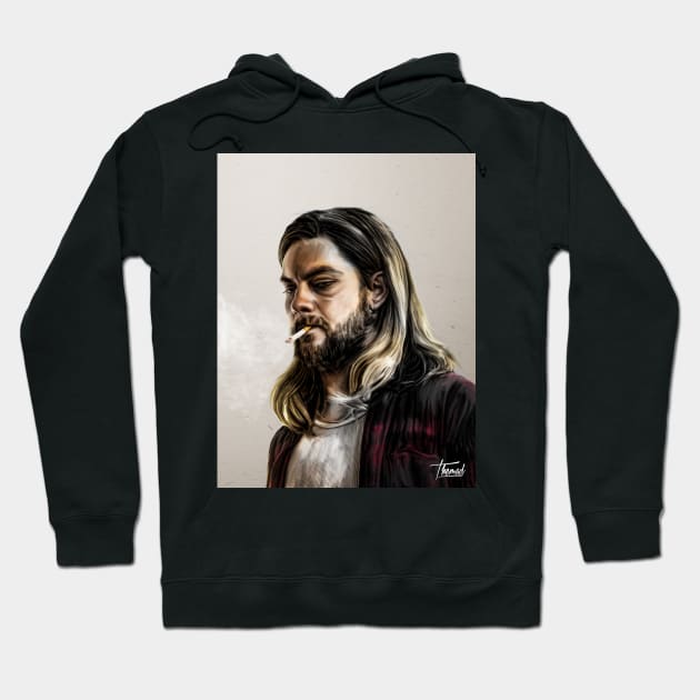 DERAN CODY / PAINT PORTRAIT Hoodie by Jey13